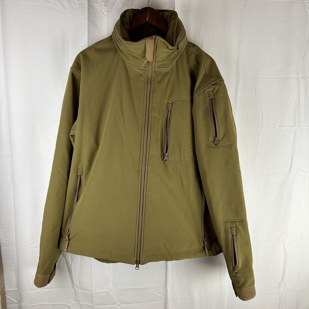 Rapid Dominance TJ-1 Mens Softshell‎ Tactical Jacket, Sz XL, Packable Hood